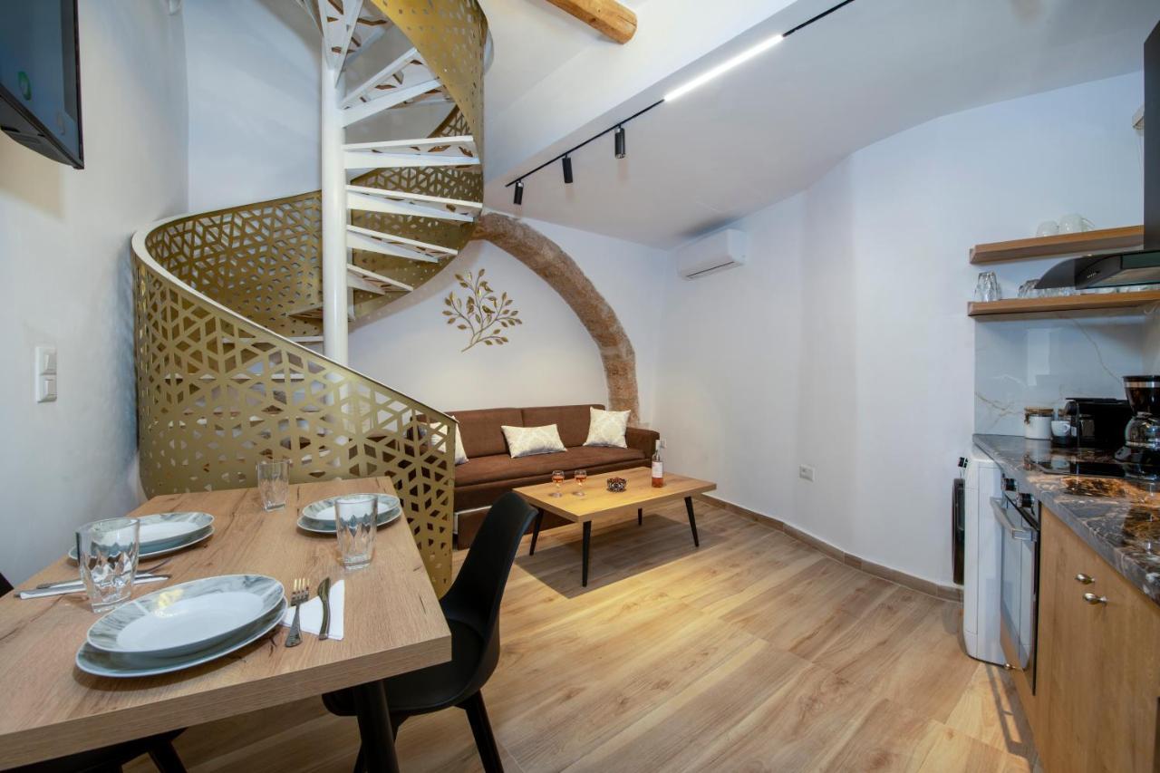 Deluxe Maisonette Chrissi Akti Chania Exterior foto